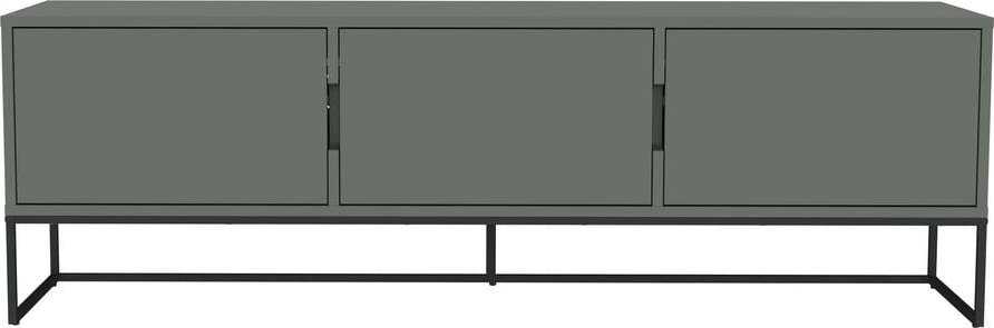 Šedozelený TV stolek 177x57 cm Lipp - Tenzo Tenzo