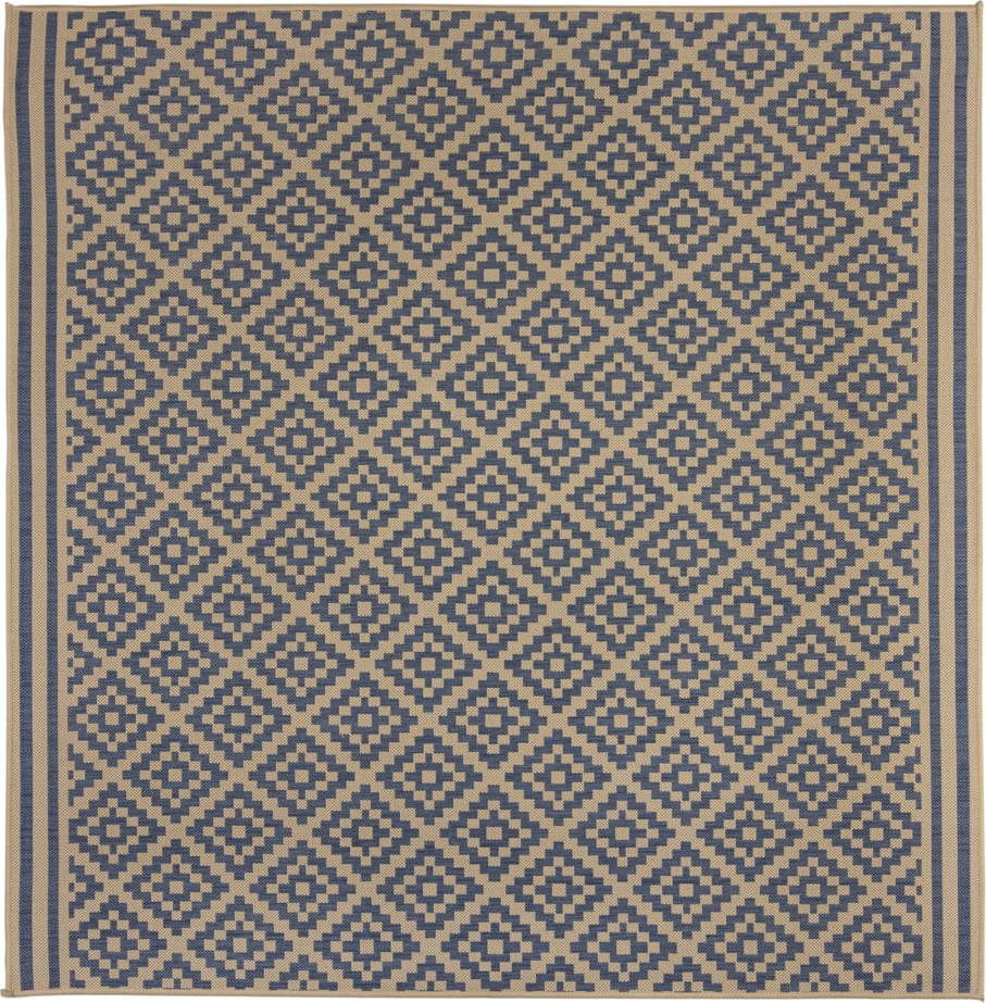 Modro-béžový venkovní koberec 200x200 cm Moretti - Flair Rugs Flair Rugs