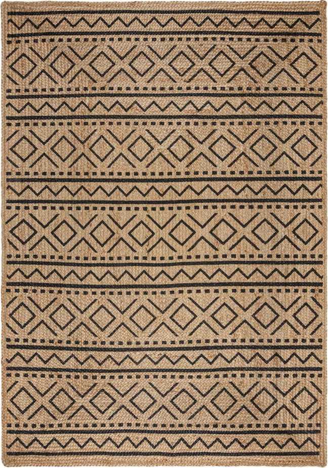 Jutový koberec v přírodní barvě 120x170 cm Luis – Flair Rugs Flair Rugs