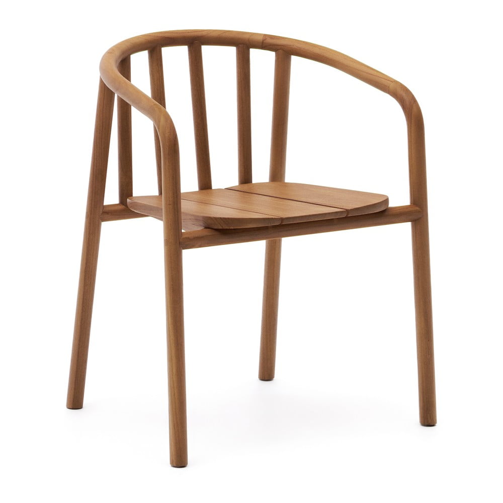 Dřevěná zahradní židle v přírodní barvě Turqueta – Kave Home Kave Home