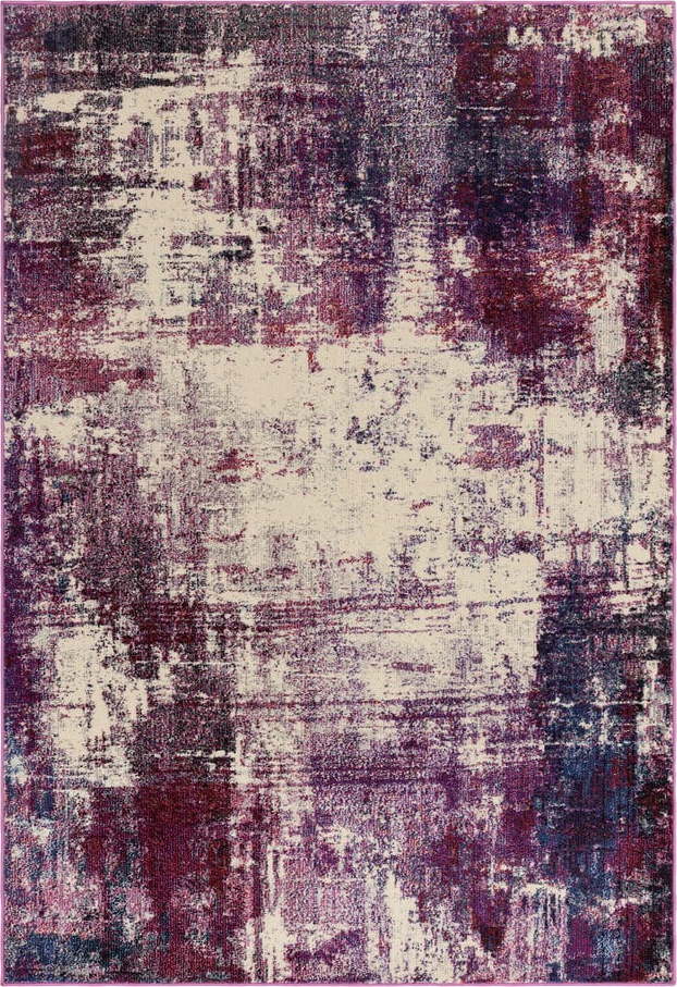 Fialový koberec 160x230 cm Colores cloud – Asiatic Carpets Asiatic Carpets