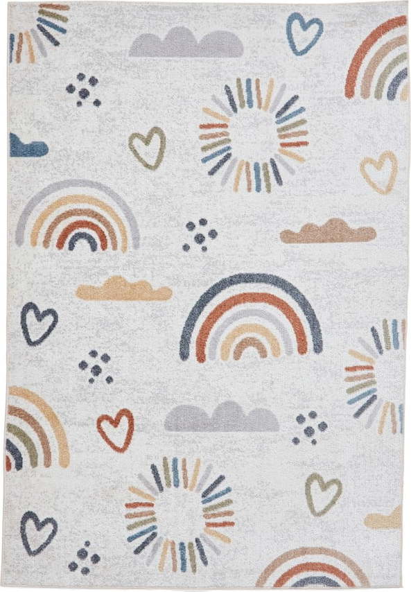 Krémový dětský koberec 120x170 cm Vida Kids Rainbow – Think Rugs Think Rugs