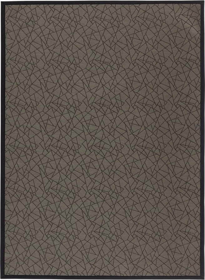 Tmavě šedý koberec z PVC 180x250 cm Geo Gold – Casa Selección Casa Selección