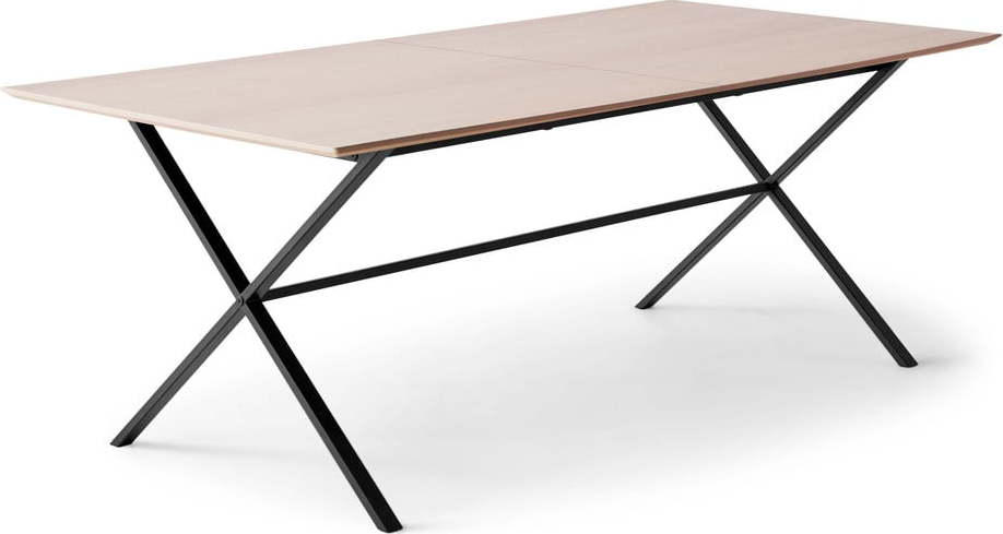 Rozkládací jídelní stůl s deskou v dubovém dekoru v přírodní barvě 100x210 cm Meza – Hammel Furniture Hammel Furniture