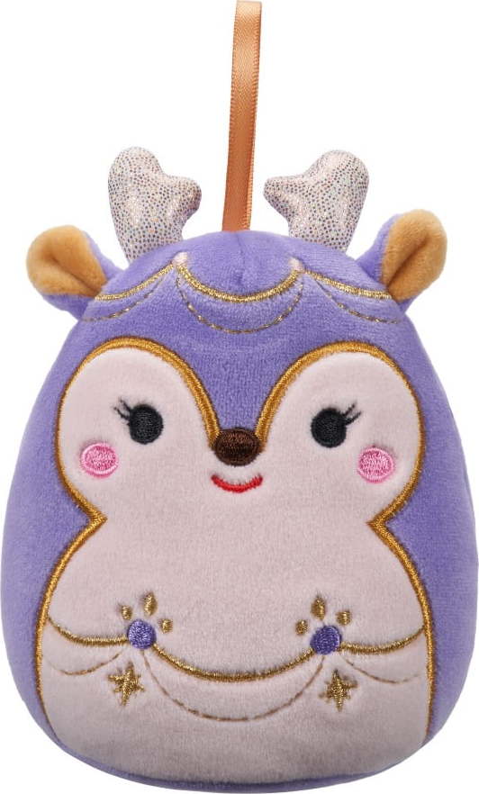 Textilní vánoční ozdoba ø 10 cm Reindeer Jaida – SQUISHMALLOWS SQUISHMALLOWS