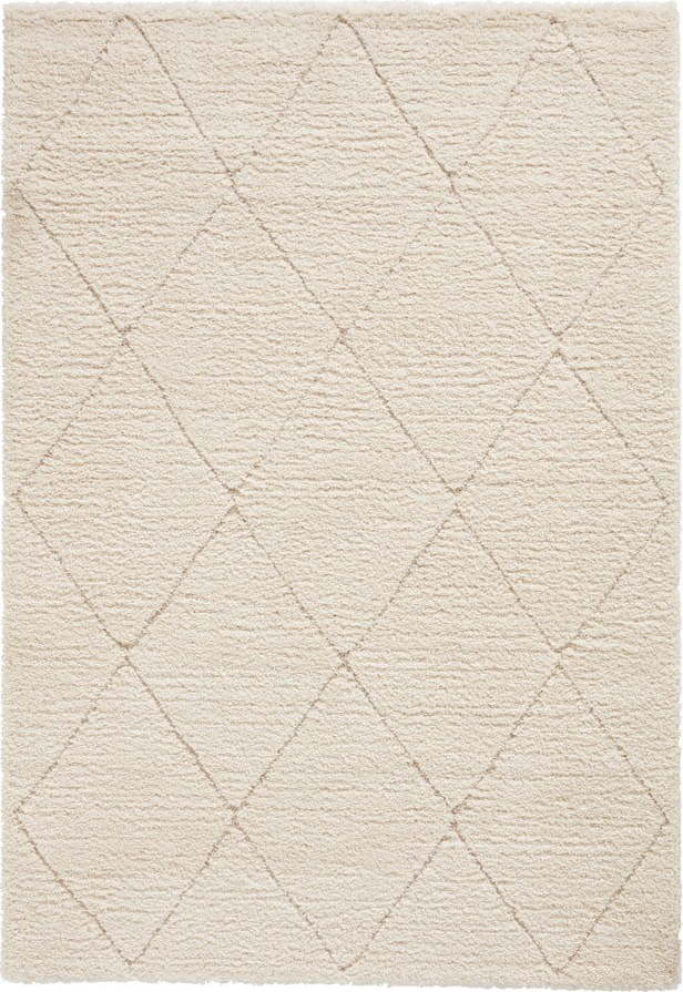 Krémový koberec 200x290 cm Ideal Shaggy – Think Rugs Think Rugs