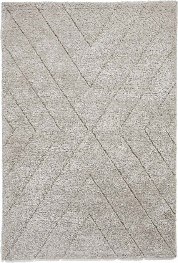 Světle šedý koberec 160x230 cm Ideal Shaggy – Think Rugs Think Rugs